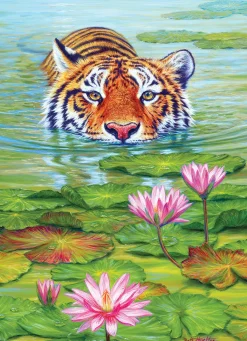 Cobble Hill Land of the Lotus | 1000 Piece- 1000 Piece | Waterscape
