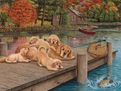 Cobble Hill Lazy Day on the Dock | Easy Handling 275 Piece- Easy Handling 275 | Waterscape