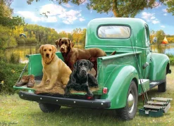 Cobble Hill Let's Go Fishing | 500 Piece- 500 Piece | Waterscape