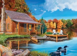 Cobble Hill Loon Lake | 500 Piece- 500 Piece | Waterscape