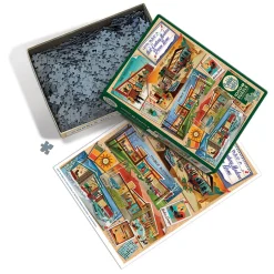 Cobble Hill Mid-Century Modern Dream Home | 1000 Piece- 1000 Piece | Collage - Miniscene