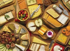 Cobble Hill More Cheese Please | Discontinued 1000 Piece (Old Big Box)- 1000 Piece | No Calories Puzzles