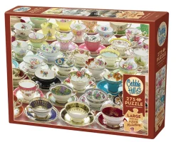 Cobble Hill More Teacups | Easy Handling 275 Piece- Easy Handling 275 | Collage - Variety