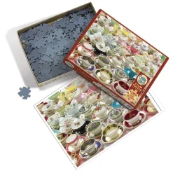 Cobble Hill More Teacups | Easy Handling 275 Piece- Easy Handling 275 | Collage - Variety