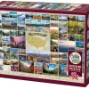 Cobble Hill National Parks of the United States | 2000 Piece- 2000 Piece | Collage - Miniscene