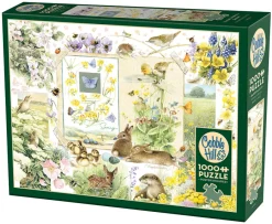 Cobble Hill Nature Journal: Spring | 1000 Piece- 1000 Piece | Collage - Variety