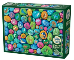 Cobble Hill Northwest Stones | 1000 Piece- 1000 Piece | Collage - Busy