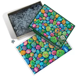 Cobble Hill Northwest Stones | 1000 Piece- 1000 Piece | Collage - Busy