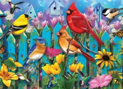 Cobble Hill On the Fence | 500 Piece- 500 Piece | Birds
