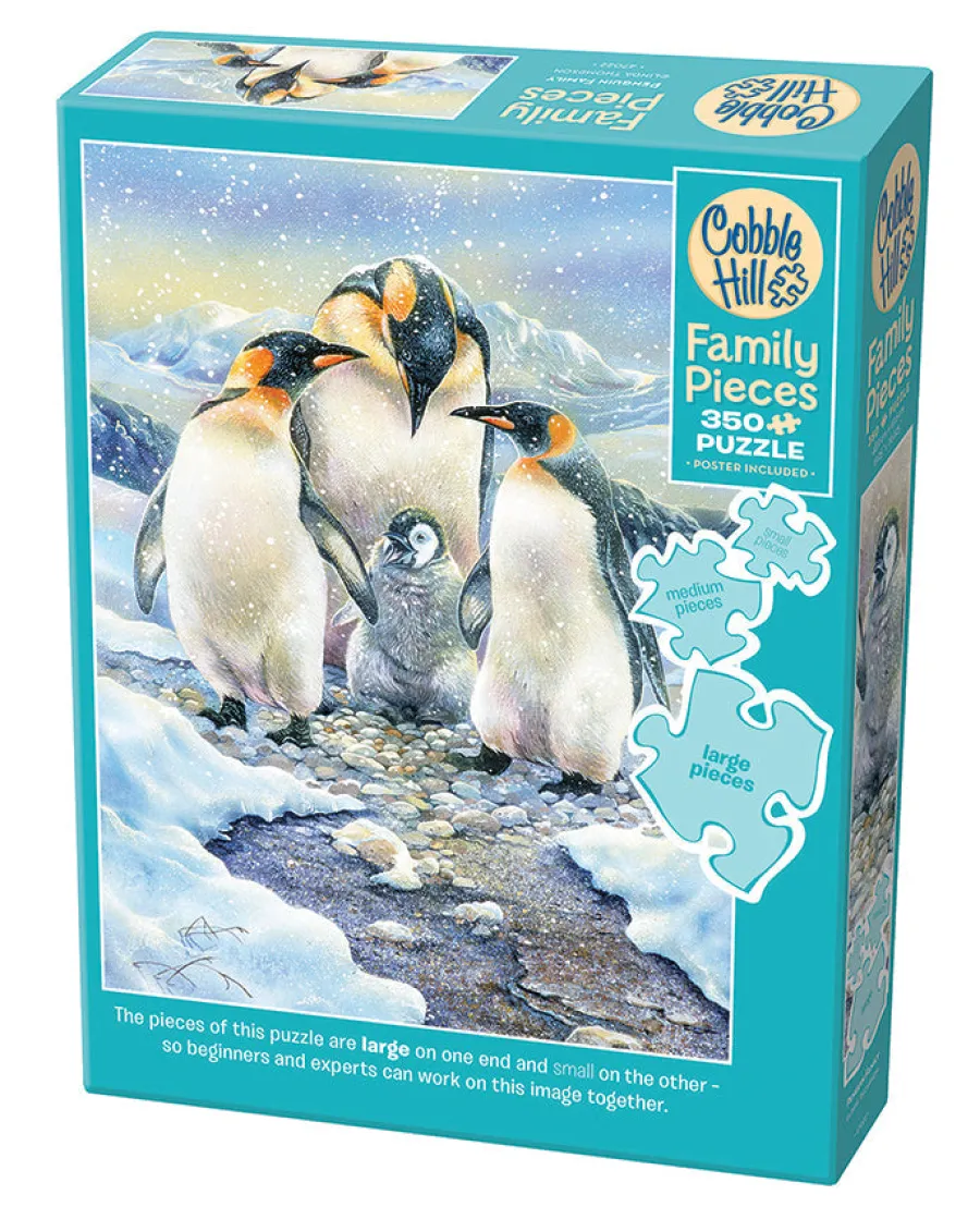 Cobble Hill Penguin Family (Family) | Family Pieces 350- Family Pieces 350 | Wildlife