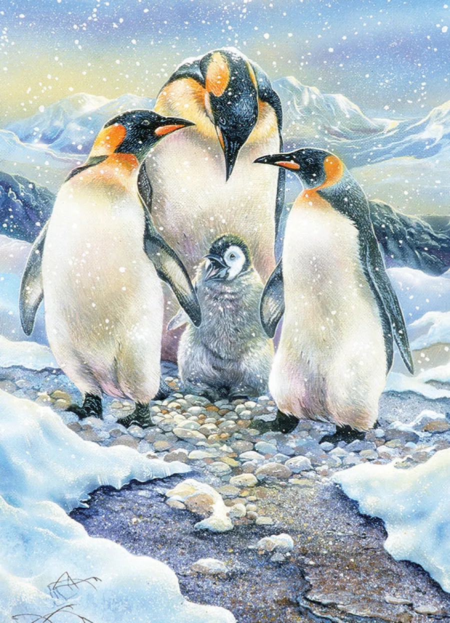 Cobble Hill Penguin Family (Family) | Family Pieces 350- Family Pieces 350 | Wildlife