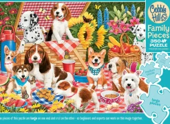 Cobble Hill Picnic Party | 350 Piece- Family Pieces 350 | Flowers / Gardens