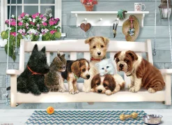 Cobble Hill Porch Pals (Family) | Family Pieces 350- Family Pieces 350 | Cats