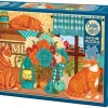 Cobble Hill Pumpkin Patch Cats | 500 Piece- 500 Piece | Cats