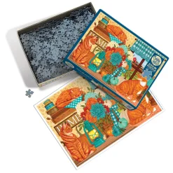 Cobble Hill Pumpkin Patch Cats | 500 Piece- 500 Piece | Cats