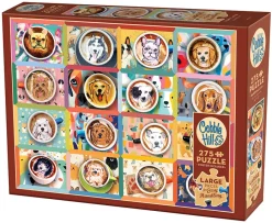 Cobble Hill Puppy Lattes | Easy Handling 275 Piece- Easy Handling 275 | Dogs