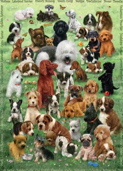 Cobble Hill Puppy Love (Family) | Family Pieces 350- Family Pieces 350 | Dogs