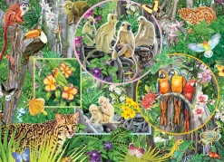 Cobble Hill Rainforest Magic (Family) | Family Pieces 350- Family Pieces 350 | Birds