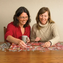 Cobble Hill Red | 1000 Piece- 1000 Piece | Flowers / Gardens