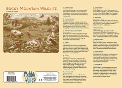 Cobble Hill Rocky Mountain Wildlife (tray) | 35 Piece Tray- Tray Puzzles | Mountainscape