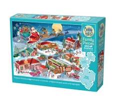Cobble Hill Santa's Flyby (Family) | Family Pieces 350- Family Pieces 350 | Christmas