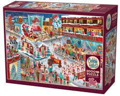 Cobble Hill Santa's Parade | 2000 Piece- 2000 Piece | Winter