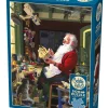 Cobble Hill Santa's Workbench | 500 Piece- 500 Piece | Flying Adventures