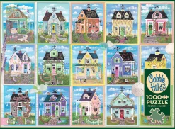Cobble Hill Seaside Cottages | 1000 Piece- 1000 Piece | Waterscape