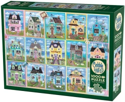 Cobble Hill Seaside Shops | 1000 Piece- 1000 Piece | Collage - Miniscene