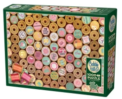 Cobble Hill Sew Happy! | 1000 Piece- 1000 Piece | Collage - Variety