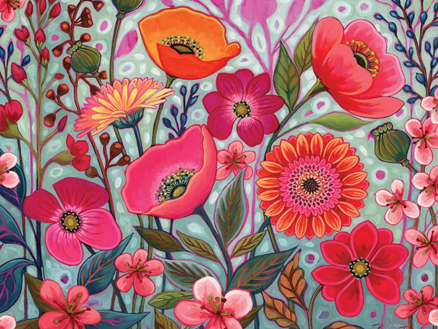 Cobble Hill Shady Garden | Easy Handling 275 Piece- Easy Handling 275 | Flowers / Gardens