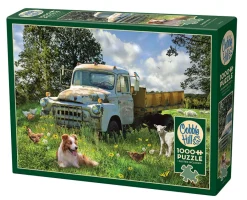 Cobble Hill Sheep Field | 1000 Piece- 1000 Piece | Countryscape