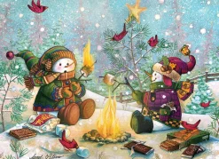 Cobble Hill S'more Fun (Family) | Family Pieces 350- Family Pieces 350 | Birds