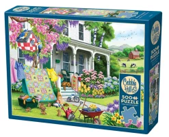 Cobble Hill Spring Cleaning | 500 Piece- 500 Piece | Birds