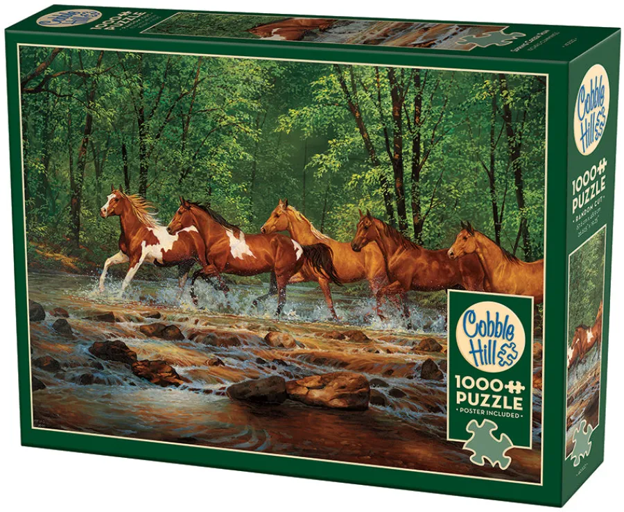 Cobble Hill Spring Creek Run | 1000 Piece- 1000 Piece | Countryscape