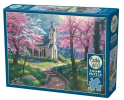 Cobble Hill Spring's Embrace | 500 Piece- 500 Piece | Countryscape
