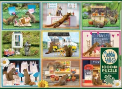 Cobble Hill Squirrels Around Town | 1000 Piece- 1000 Piece