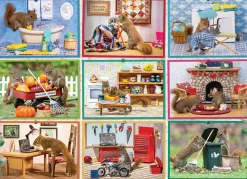 Cobble Hill Squirrels at Home | 1000 Piece- 1000 Piece | Road Adventures