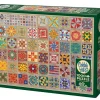 Cobble Hill 50 States Quilt Blocks | 1000 Piece- 1000 Piece | Collage - Miniscene