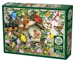 Cobble Hill Summer Home | 1000 Piece- 1000 Piece | Birds