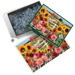 Cobble Hill Sunflower Farm | 1000 Piece- 1000 Piece | Countryscape