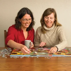 Cobble Hill Sunflower Farm | 1000 Piece- 1000 Piece | Countryscape
