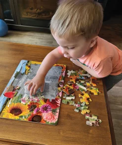Cobble Hill Sunshine Farm (tray) | 35 Piece Tray- Tray Puzzles
