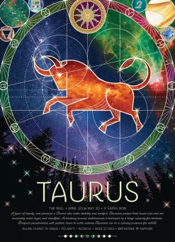 Cobble Hill Taurus | 500 Piece- 500 Piece | Zodiac