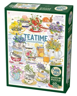 Cobble Hill Tea Time | 1000 Piece- 1000 Piece | Collage - Variety