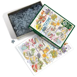 Cobble Hill Tea Time | 1000 Piece- 1000 Piece | Collage - Variety