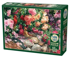 Cobble Hill The Garden Wall | 1000 Piece- 1000 Piece | Birds