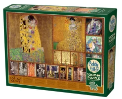 Cobble Hill The Golden Age of Klimt | 1000 Piece- 1000 Piece | Collage - Variety