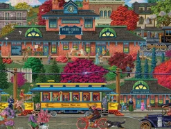 Cobble Hill Trolley Station | Easy Handling 275 Piece- Easy Handling 275 | Townscape