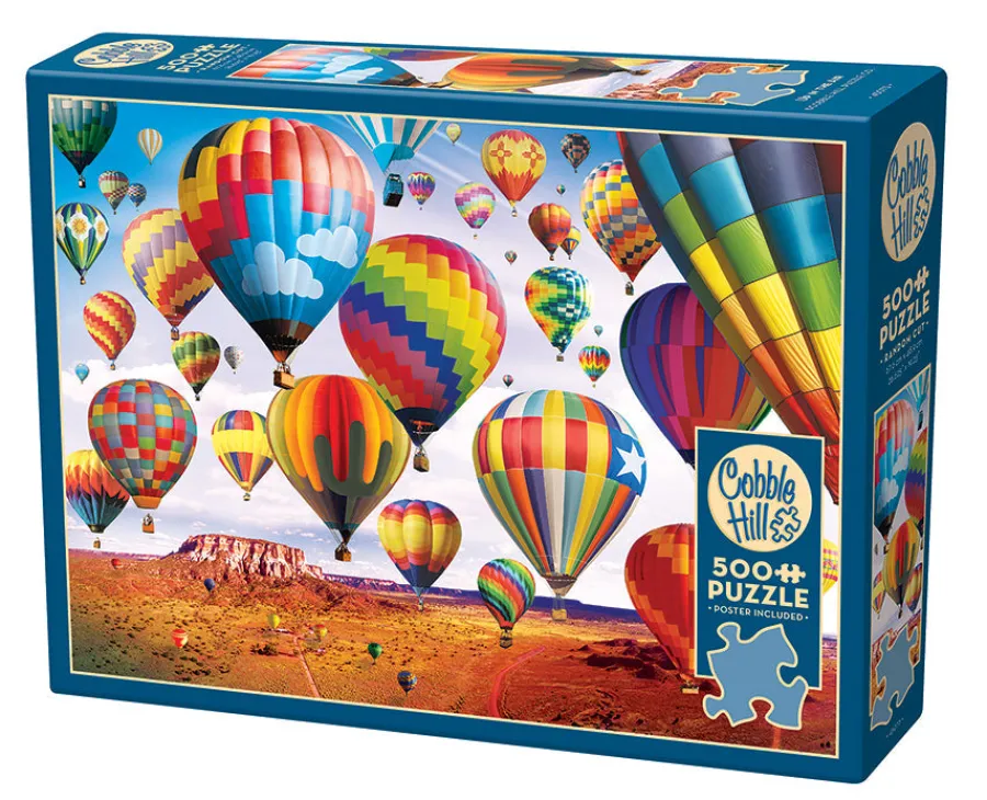 Cobble Hill Up in the Air | 500 Piece- 500 Piece | Flying Adventures